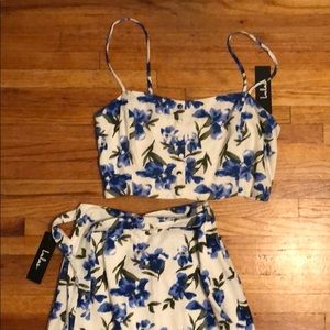 Floral Two Piece Set